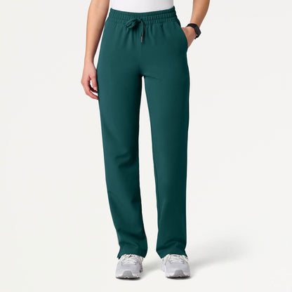 Kerr 365 High Waisted Scrub Pant - Midnight Green