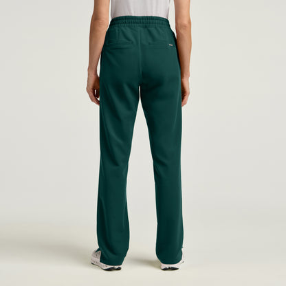 Kerr High Waisted Scrub Pant - Midnight Green
