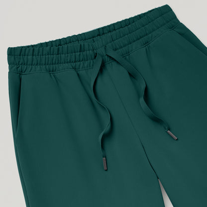 Kerr High Waisted Scrub Pant - Midnight Green