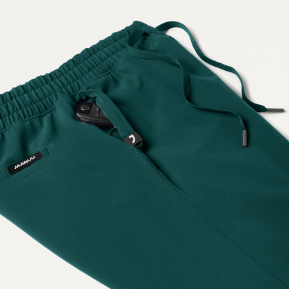 Kerr 365 High Waisted Scrub Pant - Midnight Green