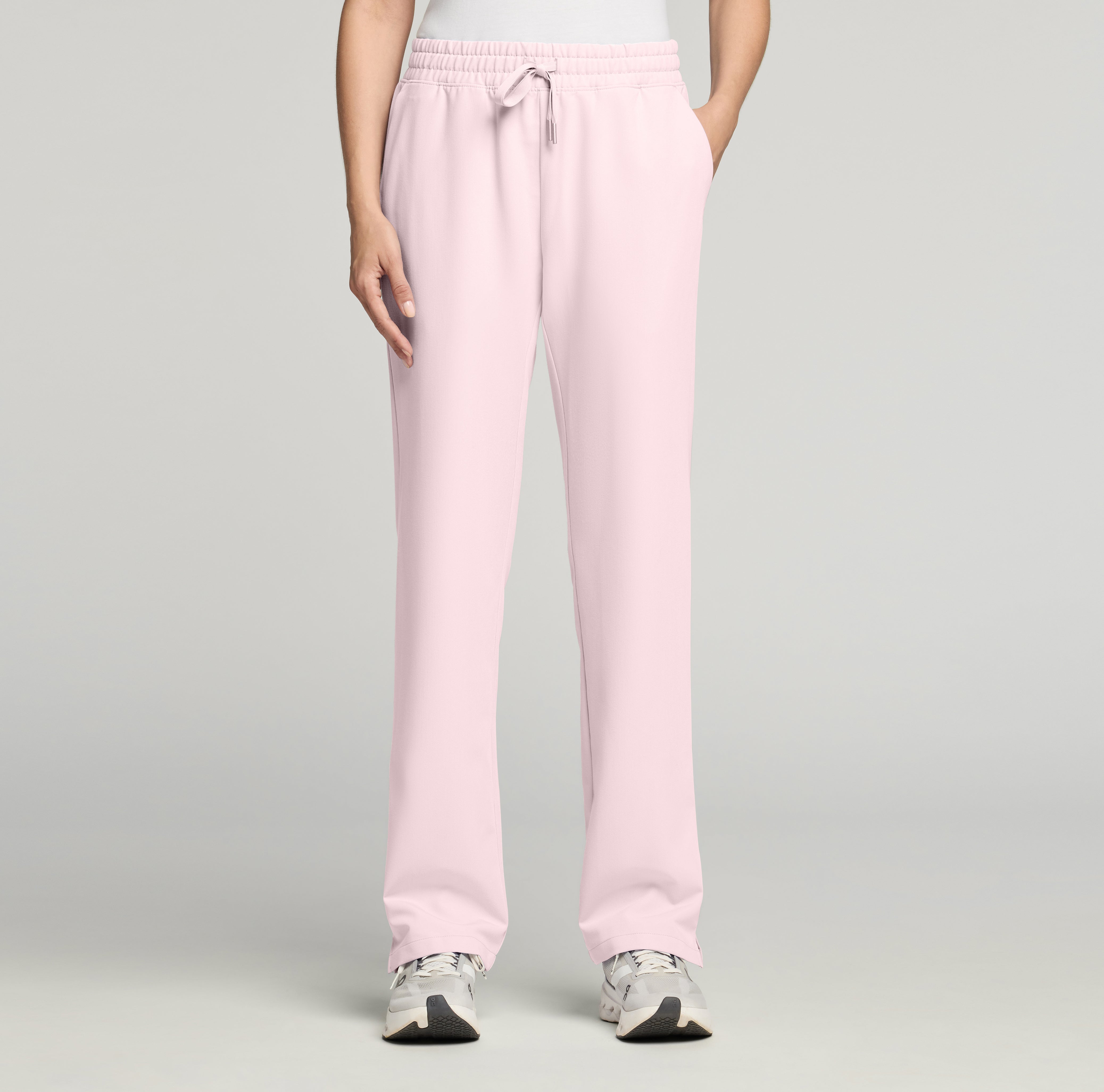Kerr 365 High Waisted Scrub Pant - Rose Quartz