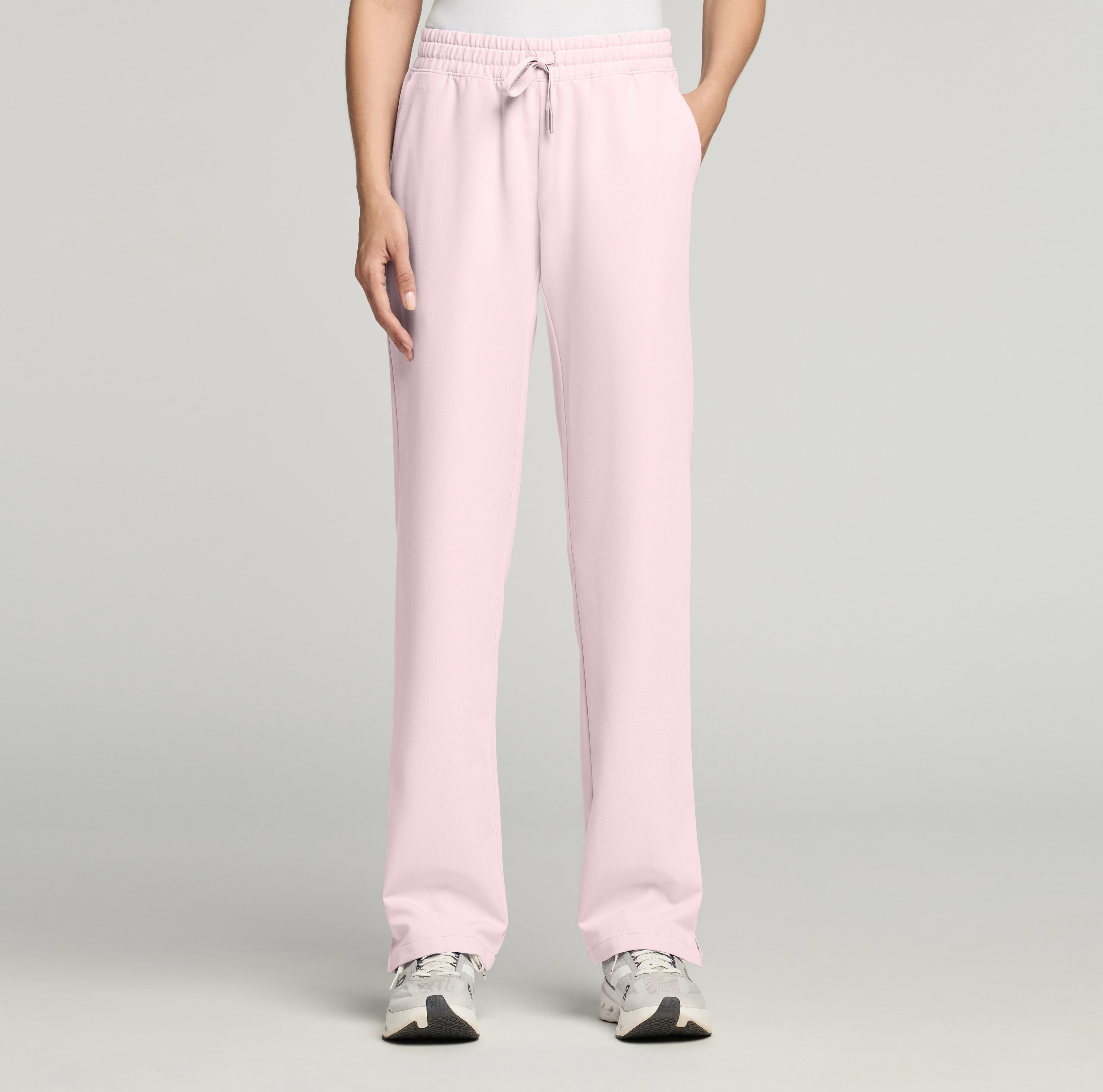 Kerr 365 High Waisted Scrub Pant - Rose Quartz