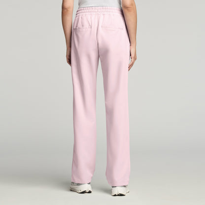Kerr 365 High Waisted Scrub Pant - Rose Quartz