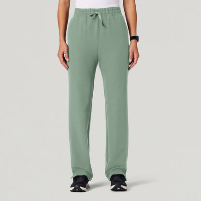 Kerr 365 High Waisted Scrub Pant - Sage