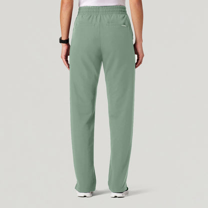 Kerr 365 High Waisted Scrub Pant - Sage