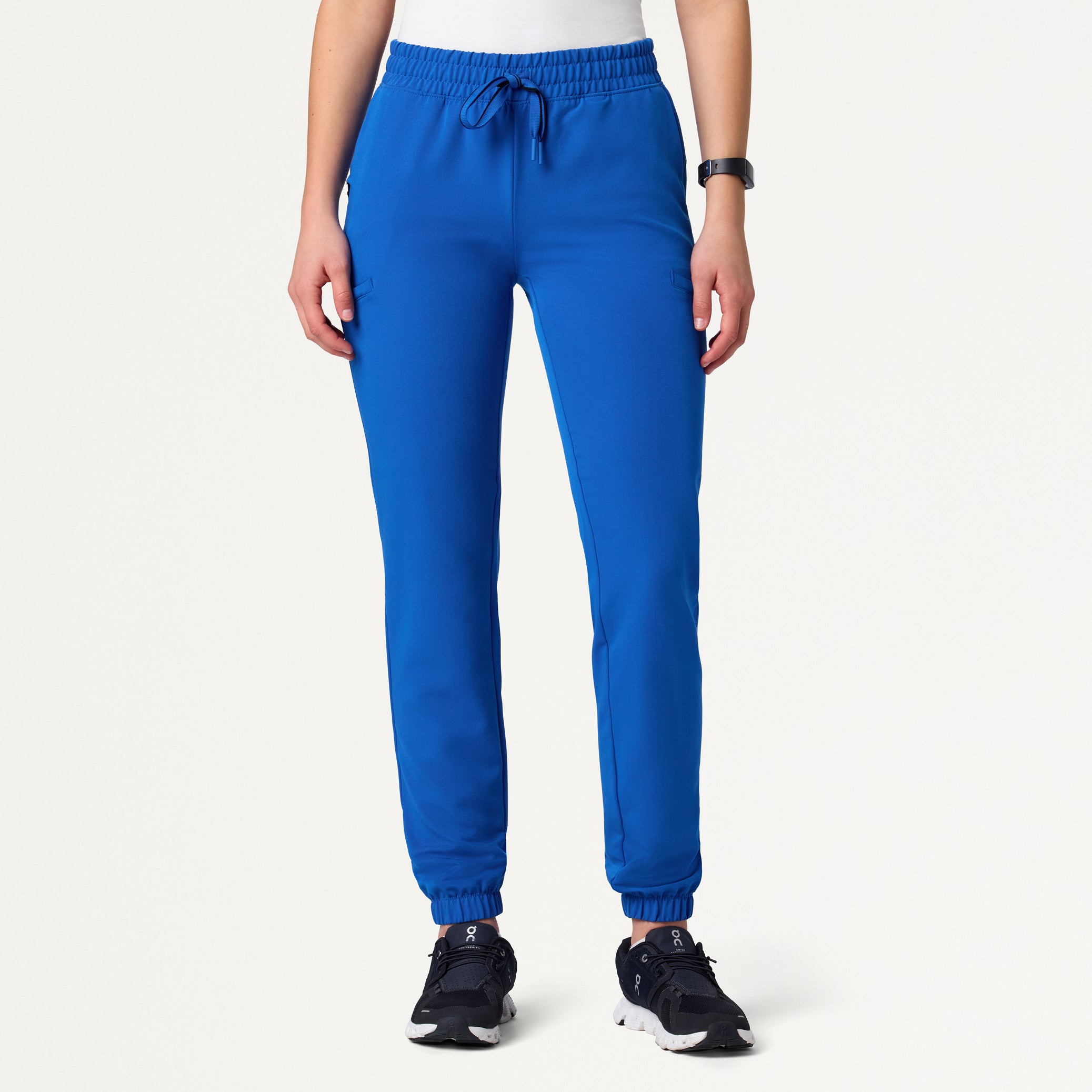 Jace Skinny 7-Pocket Scrub Jogger - Royal Blue