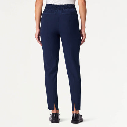 Halle High Waisted Tapered Scrub Pant - Midnight Navy
