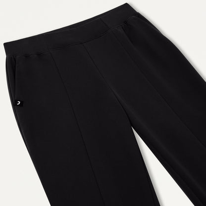 Willow Slim High Waisted Scrub Jogger - Black