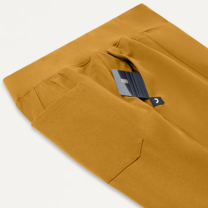 Willow Slim High Waisted Scrub Jogger - Cider