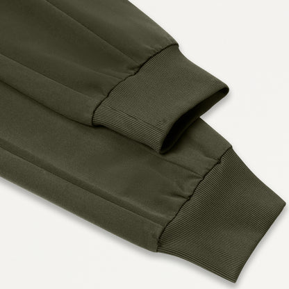 Willow Slim High Waisted Scrub Jogger - Deep Olive