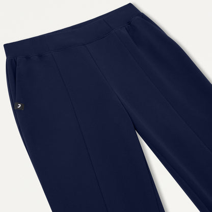 Willow Slim High Waisted Scrub Jogger - Midnight Navy