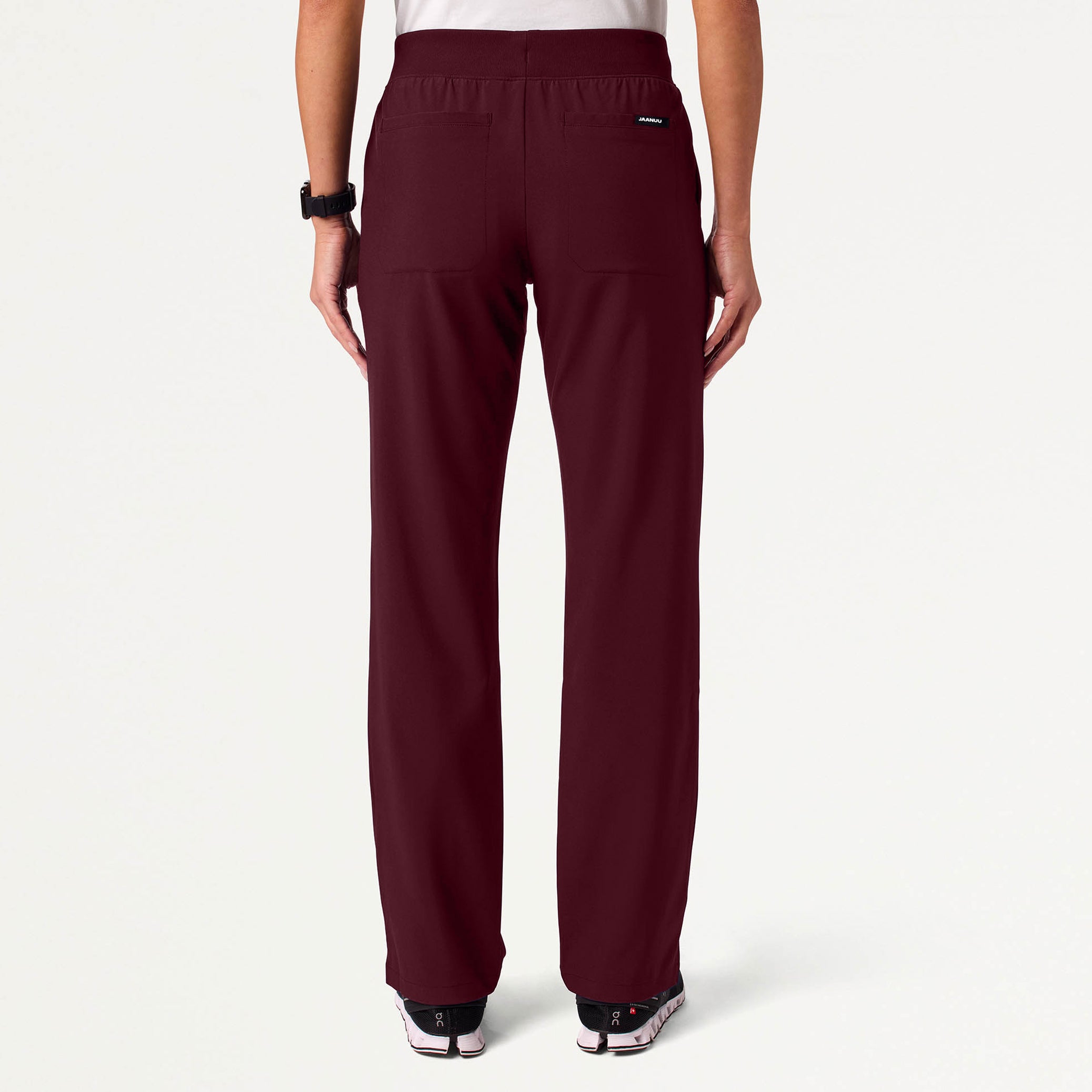 Xenos UltraLITE™ Knit-Waist Scrub Pant - Burgundy