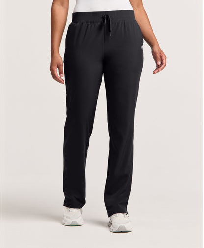 Jaanuu Cam 5-Pocket Scrub Pant in Black, product photo 1 of 6