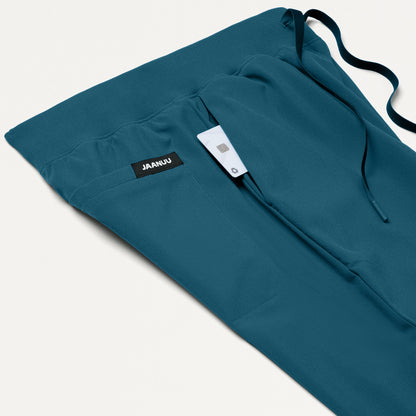 Xenos UltraLITE™ 5-Pocket Classic Scrub Pant - Caribbean Blue