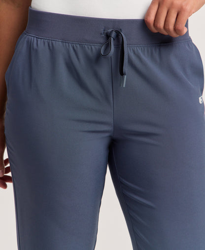 Jaanuu Cam 5-Pocket Scrub Pant in Carbon Gray, product photo 3 of 6