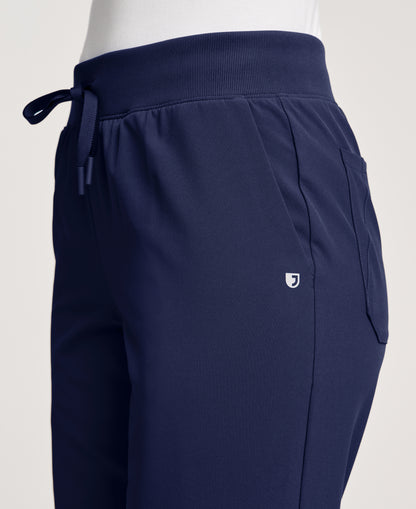 Jaanuu Cam 5-Pocket Scrub Pant in Midnight Navy, product photo 2 of 6