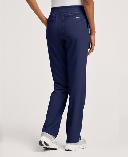 Jaanuu Cam 5-Pocket Scrub Pant in Midnight Navy, product photo 6 of 6