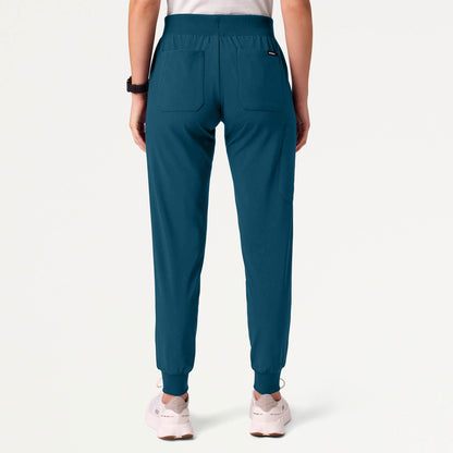 Silex UltraLITE™ 6-Pocket Slim Scrub Jogger - Caribbean Blue