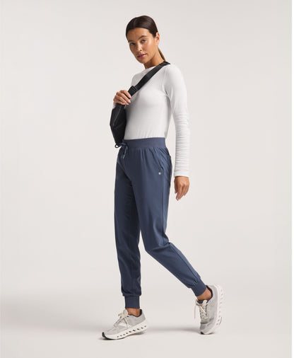 Jaanuu Arden Slim Scrub Jogger in Carbon Gray, product photo 1 of 6