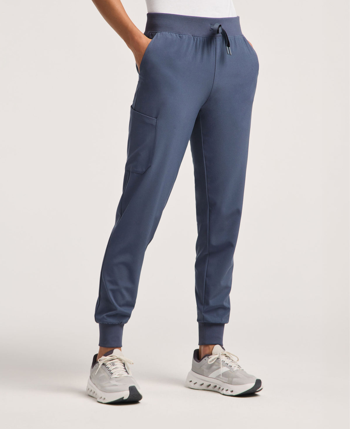 Jaanuu Arden Slim Scrub Jogger in Carbon Gray, product photo 2 of 6