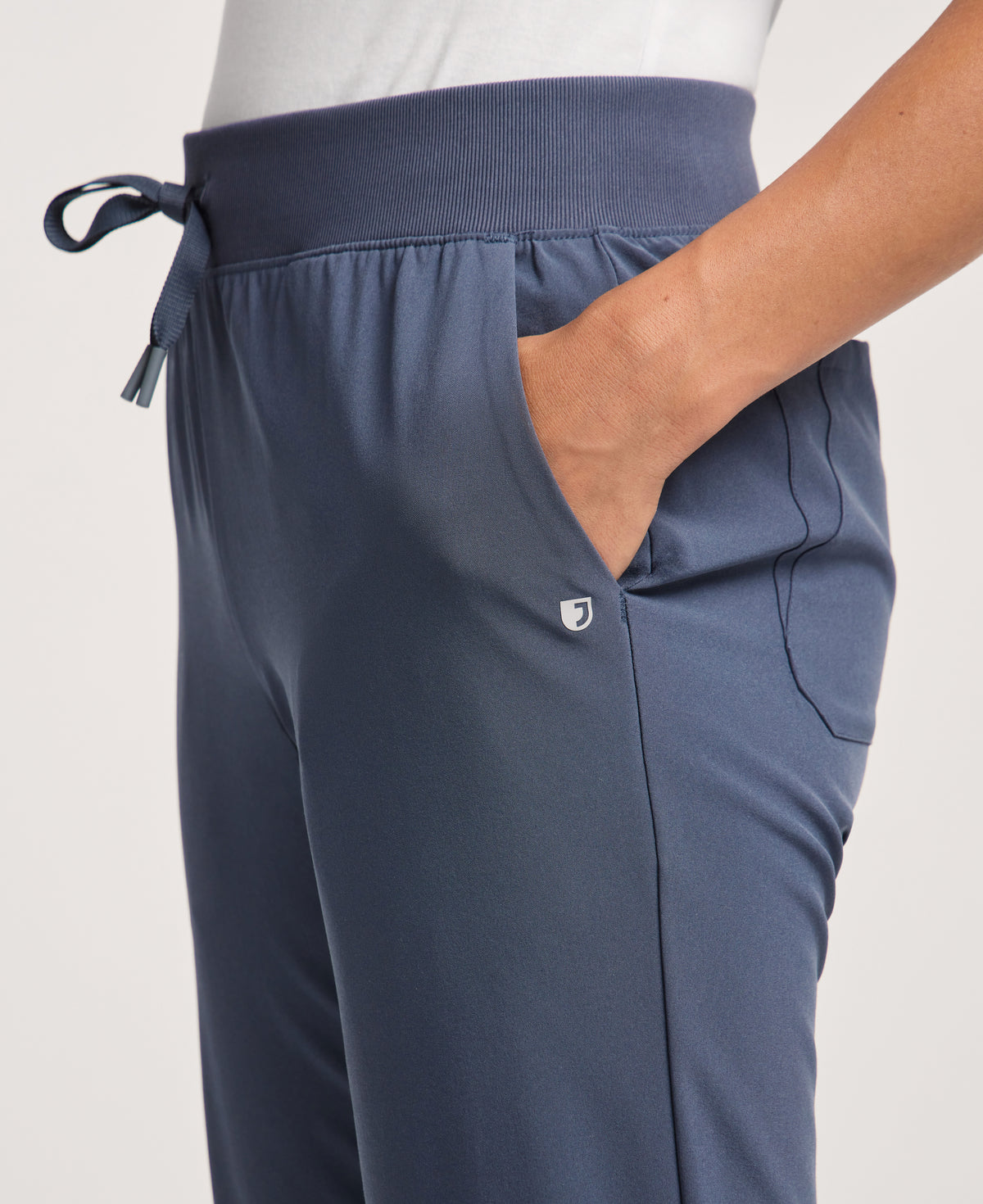 Jaanuu Arden Slim Scrub Jogger in Carbon Gray, product photo 3 of 6