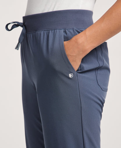 Jaanuu Arden Slim Scrub Jogger in Carbon Gray, product photo 3 of 6