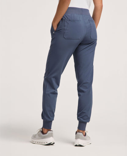Jaanuu Arden Slim Scrub Jogger in Carbon Gray, product photo 5 of 6