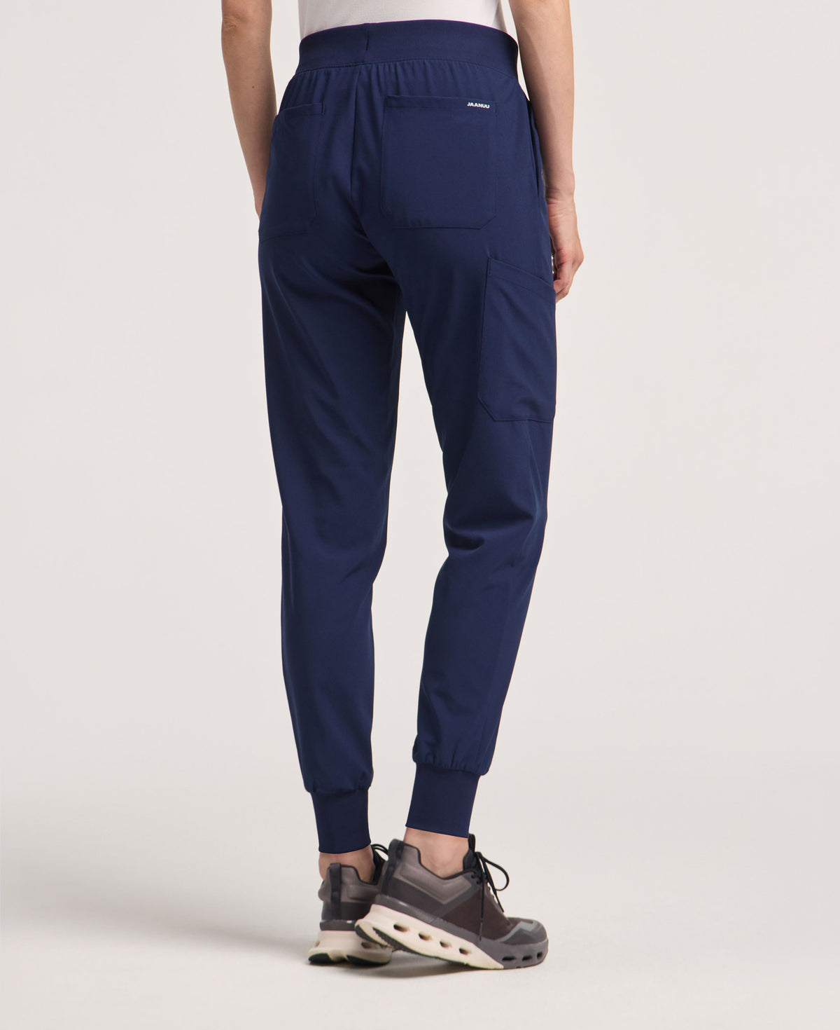 Jaanuu Arden Slim Scrub Jogger in Midnight Navy, product photo 6 of 6