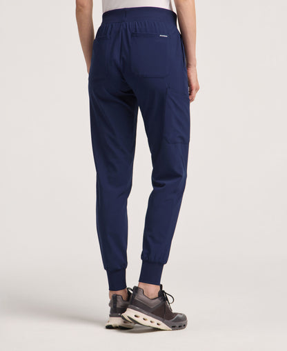 Jaanuu Arden Slim Scrub Jogger in Midnight Navy, product photo 6 of 6