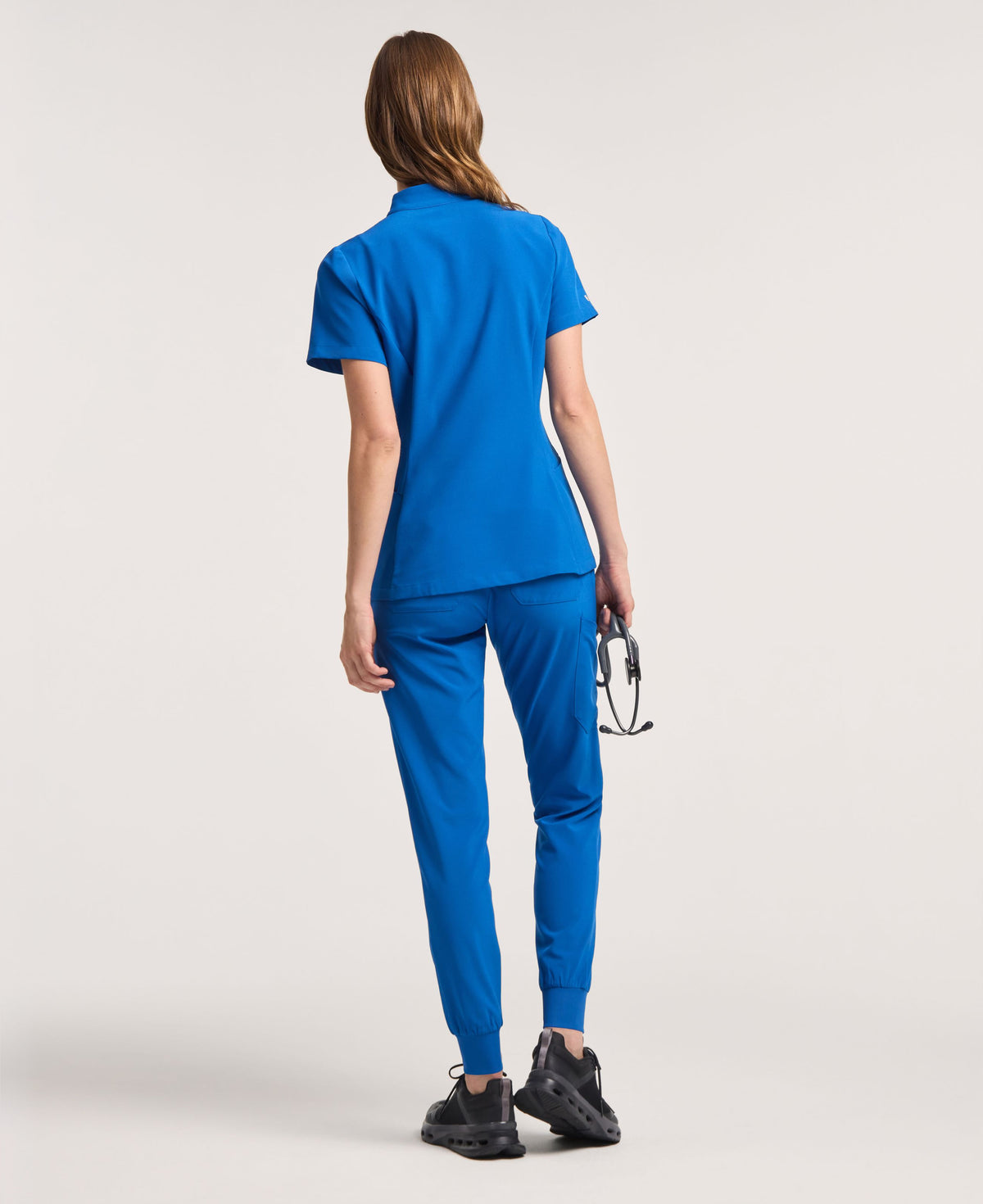 Jaanuu Arden Slim Scrub Jogger in Royal Blue, product photo 6 of 6