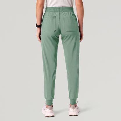 Silex UltraLITE™ 6-Pocket Slim Scrub Jogger - Sage