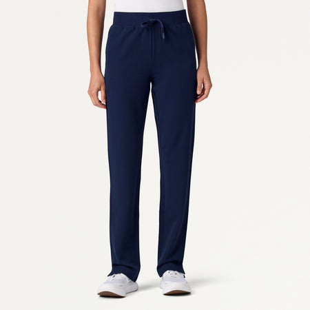 Xenos Slim Knit-Waist Scrub Pant - Midnight Navy – JAANUU
