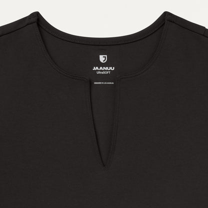 Sloane Slim UltraSOFT™ Scrub Top - Charcoal