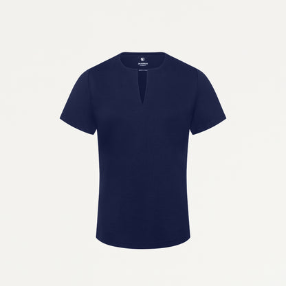 Sloane Slim UltraSOFT™ Scrub Top - Midnight Navy