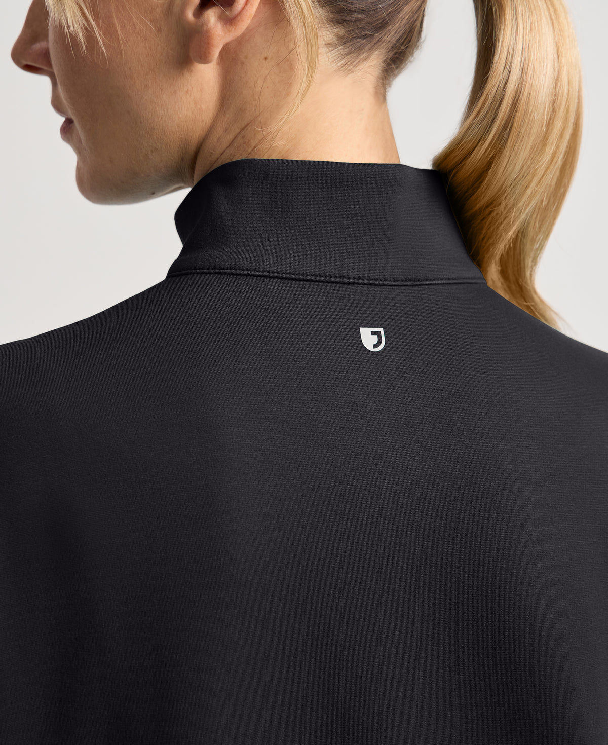 Jaanuu Noam Boxy Scrub Top in Black, product photo 6 of 6