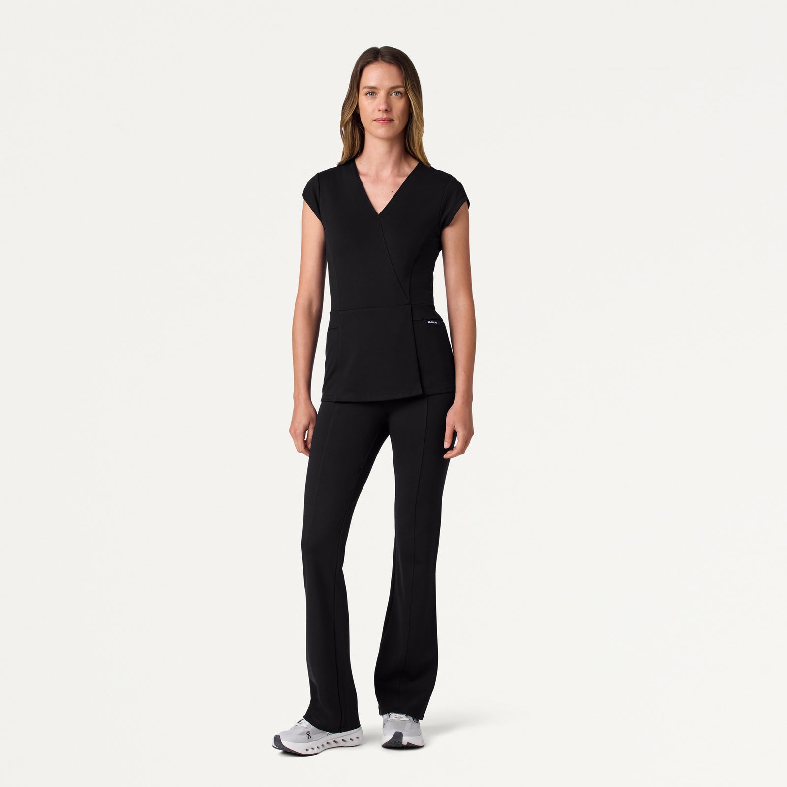 Ivy UltraSOFT™ Yoga Scrub Pant - Black