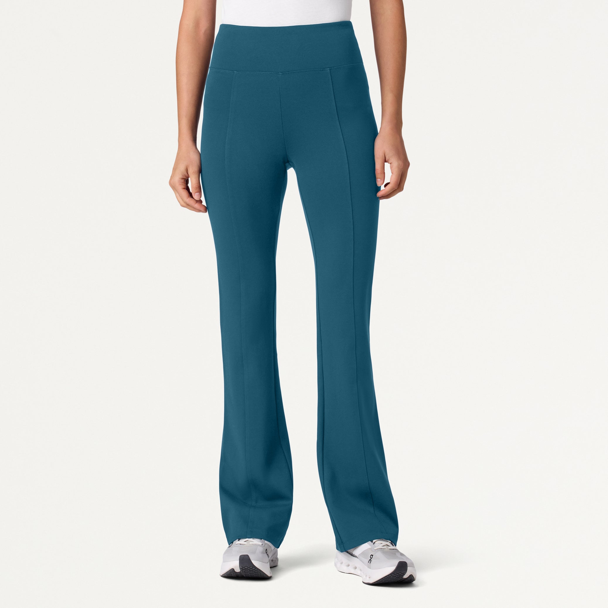 Ivy UltraSOFT Yoga Scrub Pant - Caribbean Blue