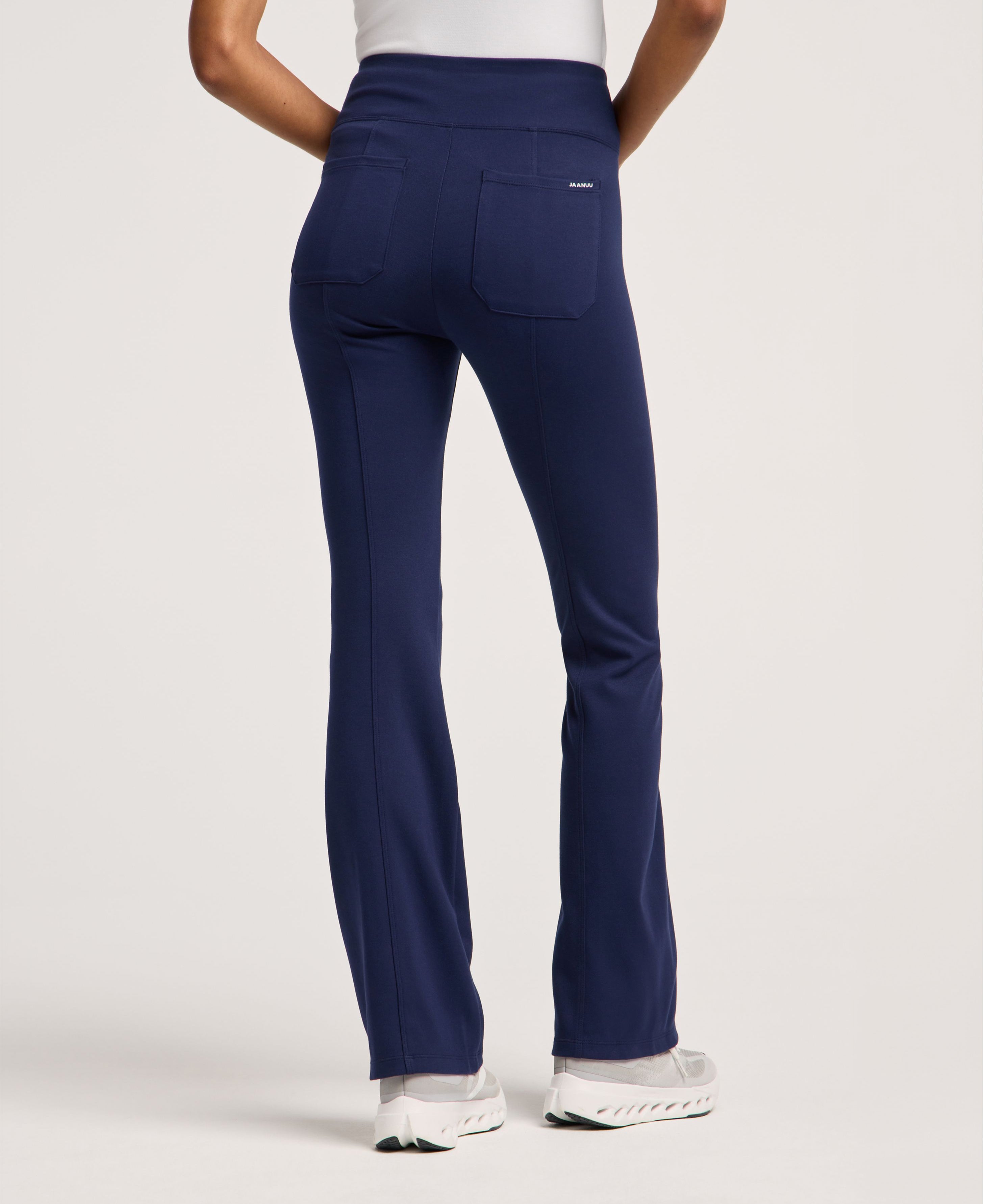 Jaanuu Ivy Yoga Scrub Pant in Midnight Navy, product photo 4 of 6