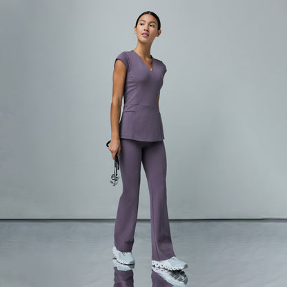 Ivy Yoga Scrub Pant - Titanium