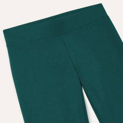 Nyla Super-Flare Scrub Pant - Midnight Green