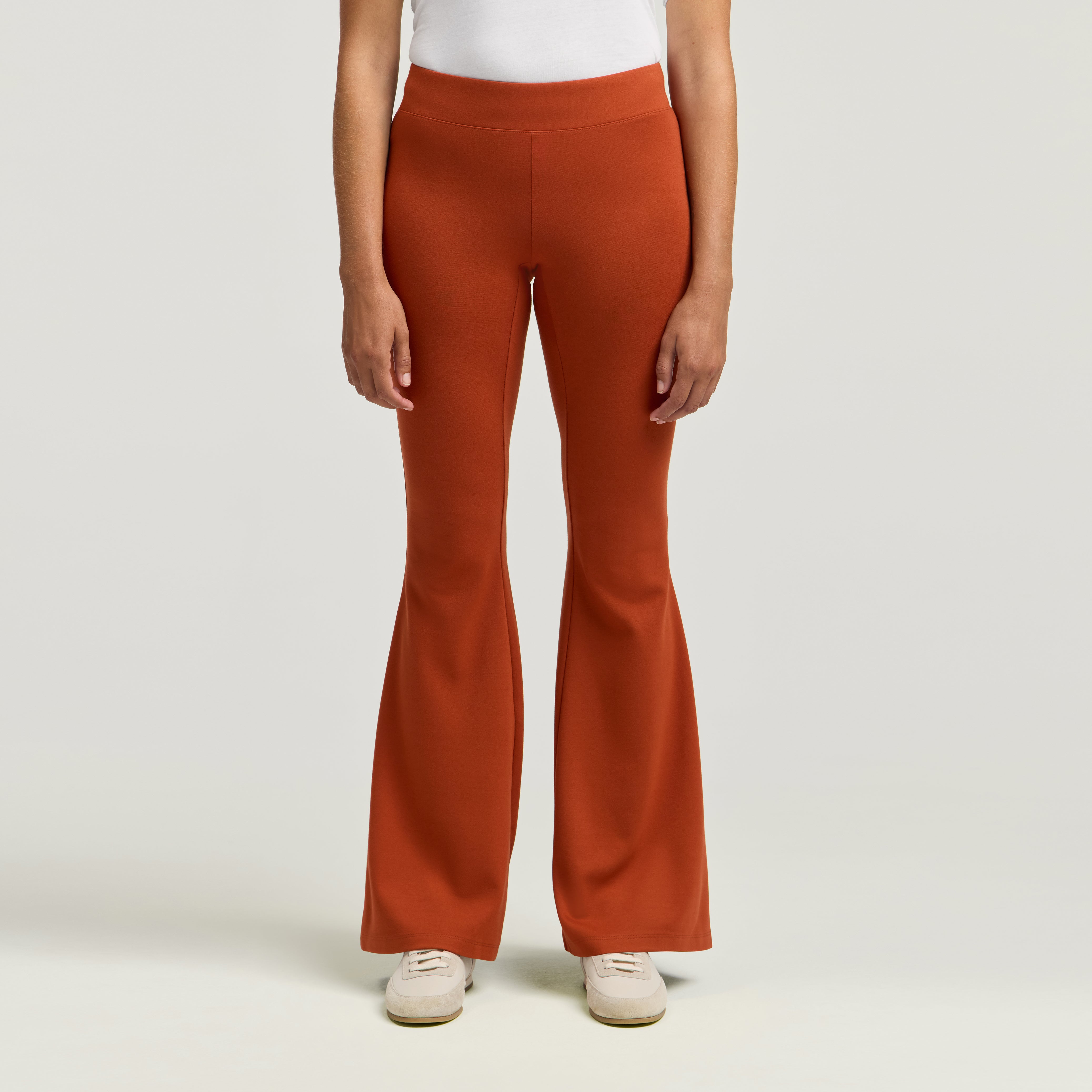 Nyla Super-Flare Scrub Pant - Sienna