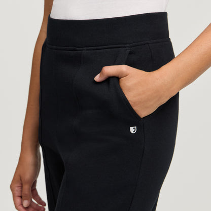 After-Hours Wide Leg Sweatpant - Black