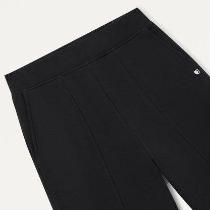 After-Hours Wide Leg Sweatpant - Black