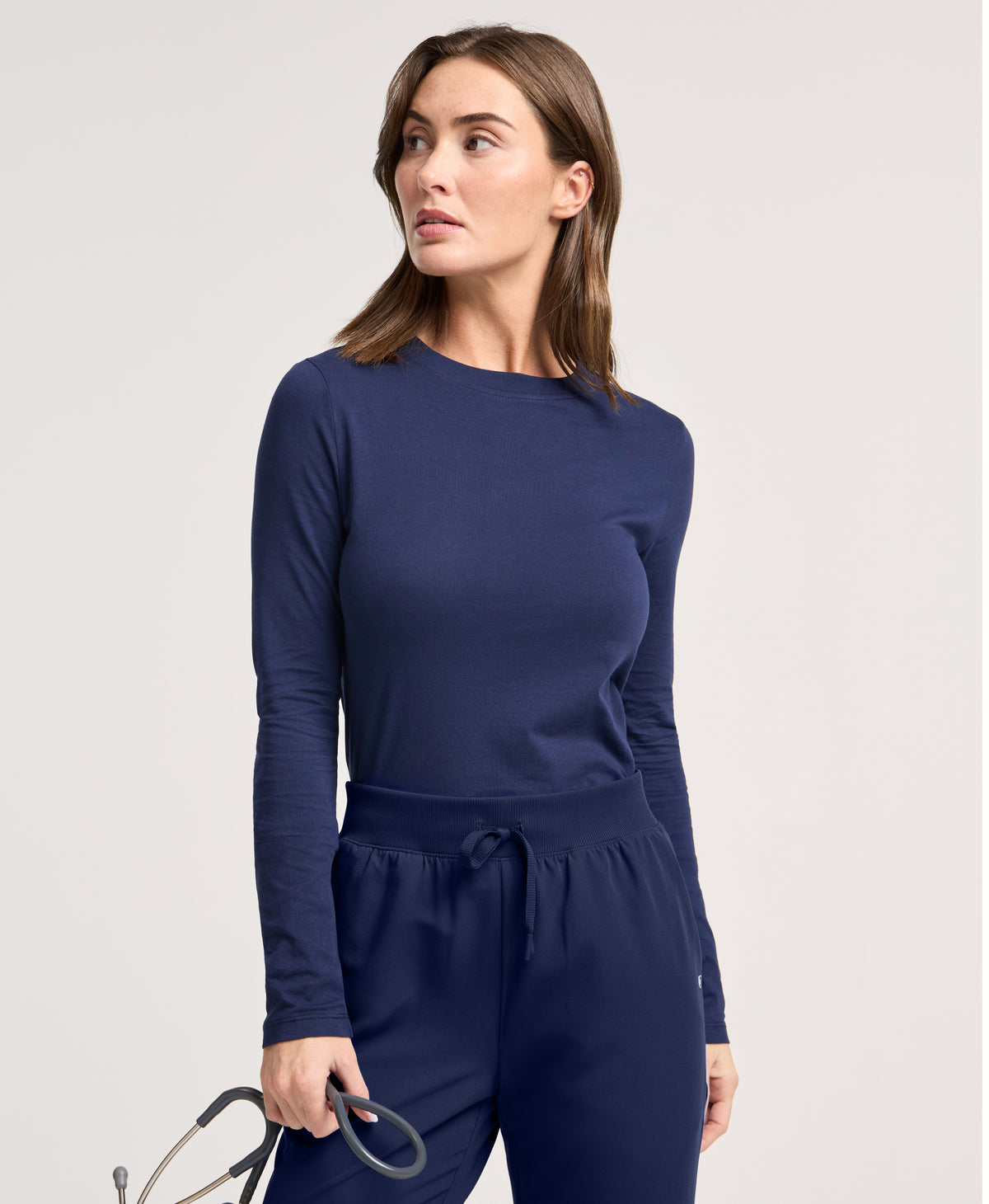 Jaanuu Regenˣ Cotton Underscrub in Midnight Navy, product photo 1 of 6