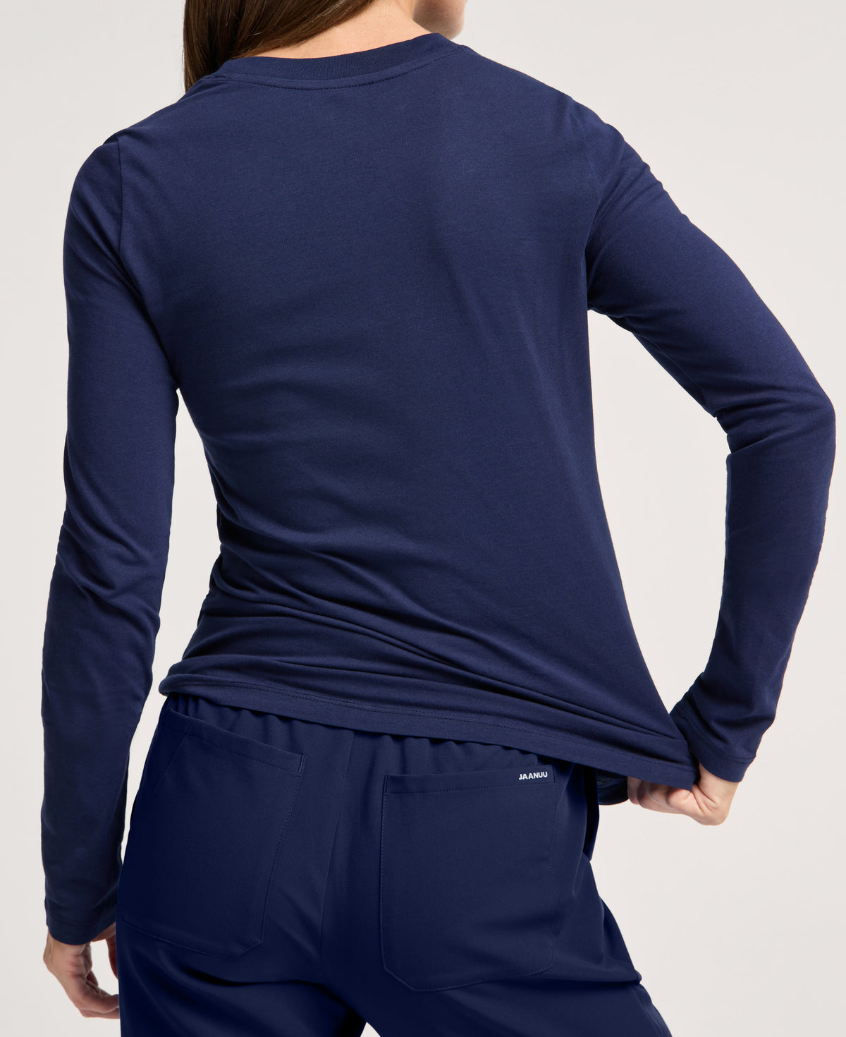 Jaanuu Regenˣ Cotton Underscrub in Midnight Navy, product photo 2 of 6