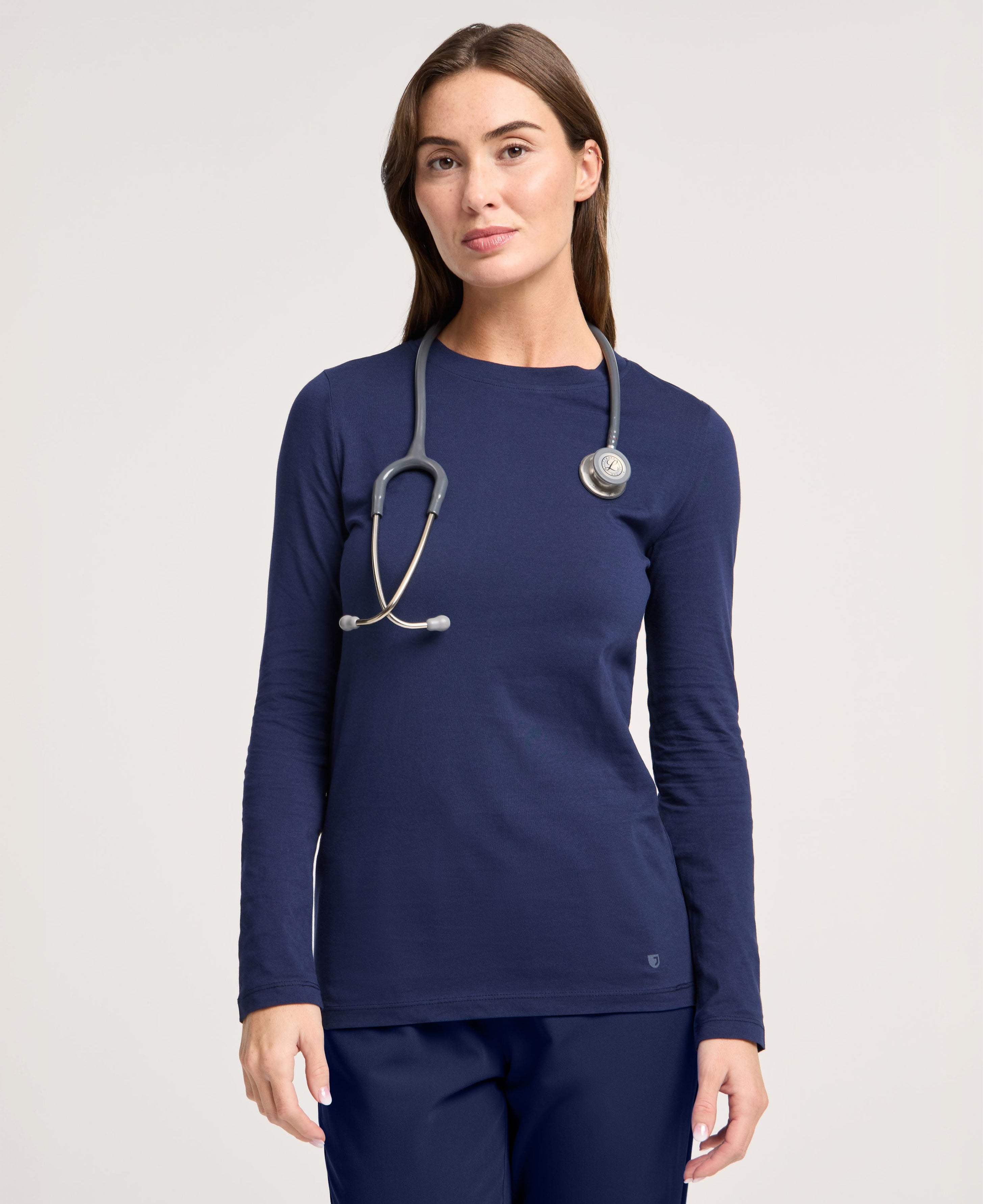 Jaanuu Regenˣ Cotton Underscrub in Midnight Navy, product photo 3 of 6
