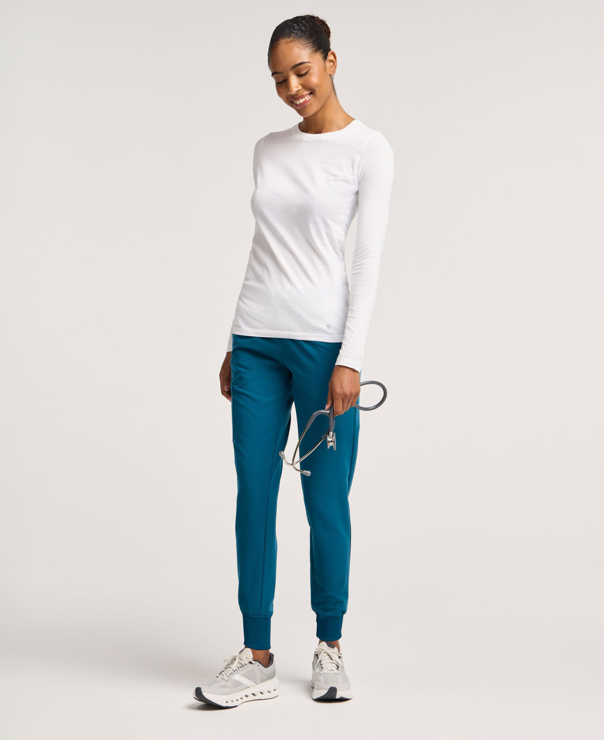 Jaanuu Regenˣ Cotton Underscrub in White, product photo 6 of 6