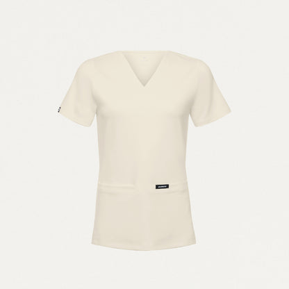 Cesi Slim UltraSOFT Scrub Top - Birch
