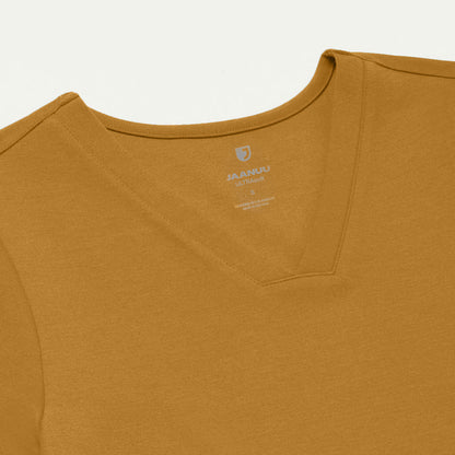 Cesi Slim UltraSOFT Scrub Top - Cider