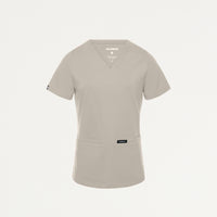 Cesi Slim ULTRAsoft Scrub Top - Storm Blue